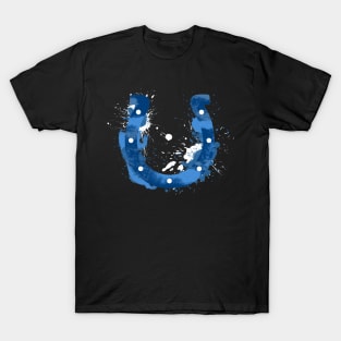 A Bblue Horseshoe T-Shirt